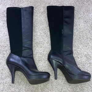 Unlisted knee high boots